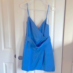 Zara mini wrap dress